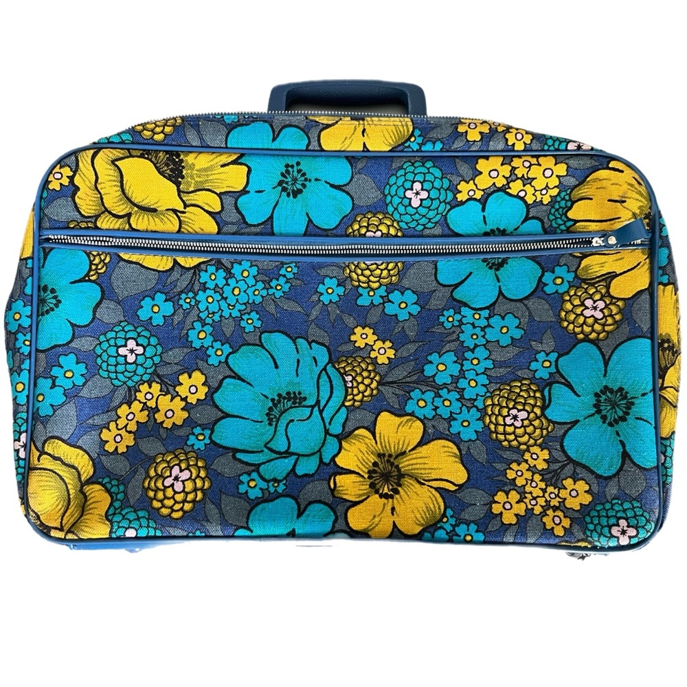 Vintage 60s/70s Bantam Travelware Luggage Suitcase